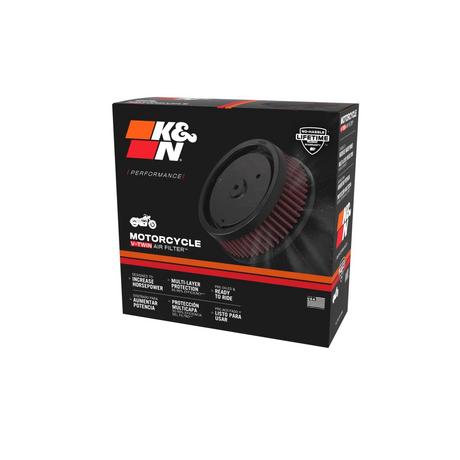 K&N - HD-1390 - Replacement Air Filter Element. Fits Big Twin 1990-1994