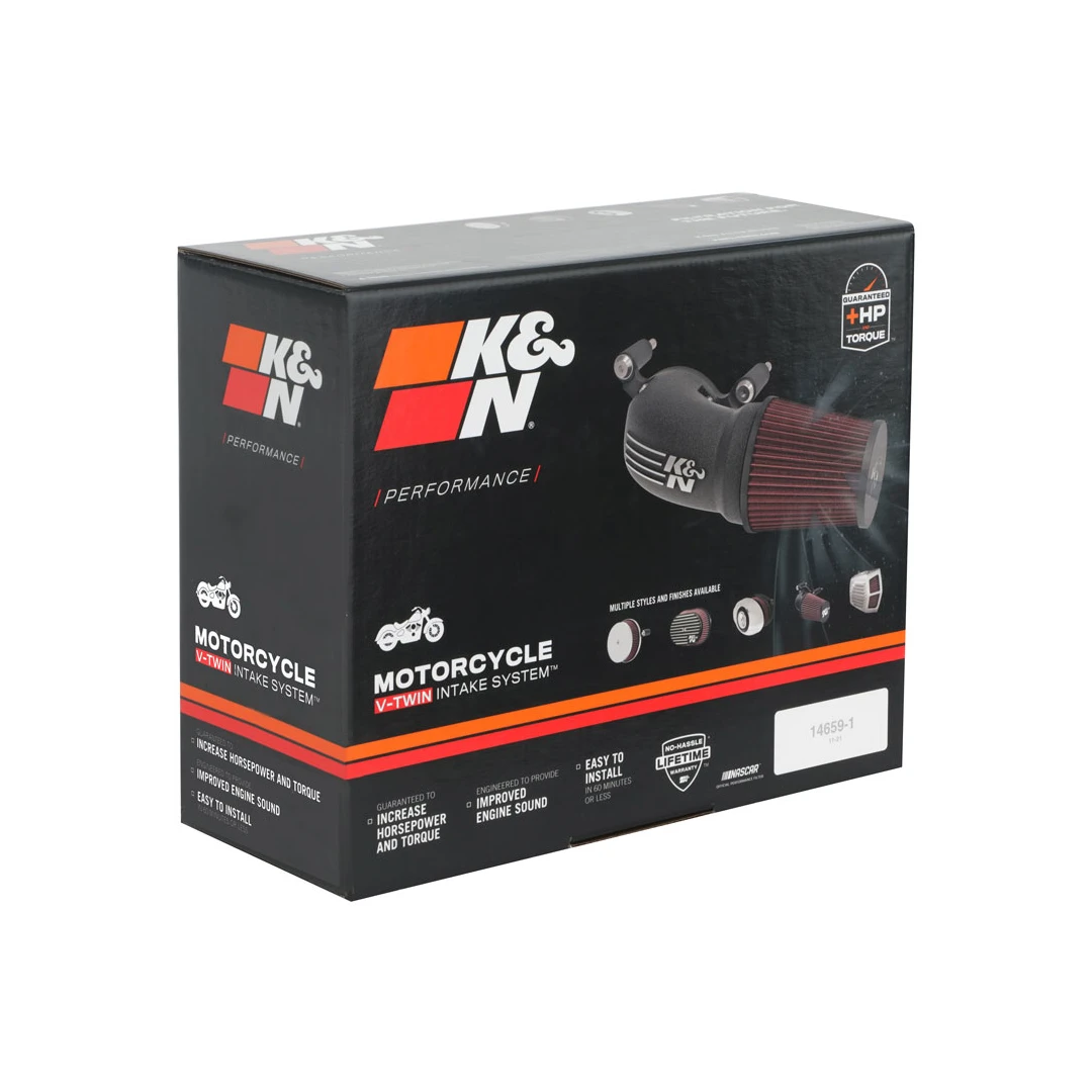 K&N - RK-3933 - Performance Air Intake System. Fits 103 & 96CI EFI Models Only