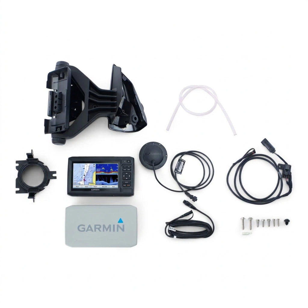 Garmin - ECHOMAP 62cv+ Fish Finder / Chart Plotter Kit