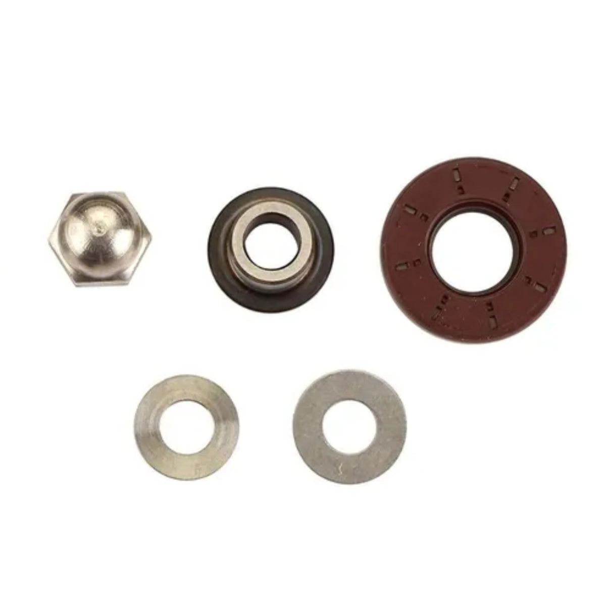 Sea-Doo supercharger rebuild kit 420881102 seals, nut and metal washers