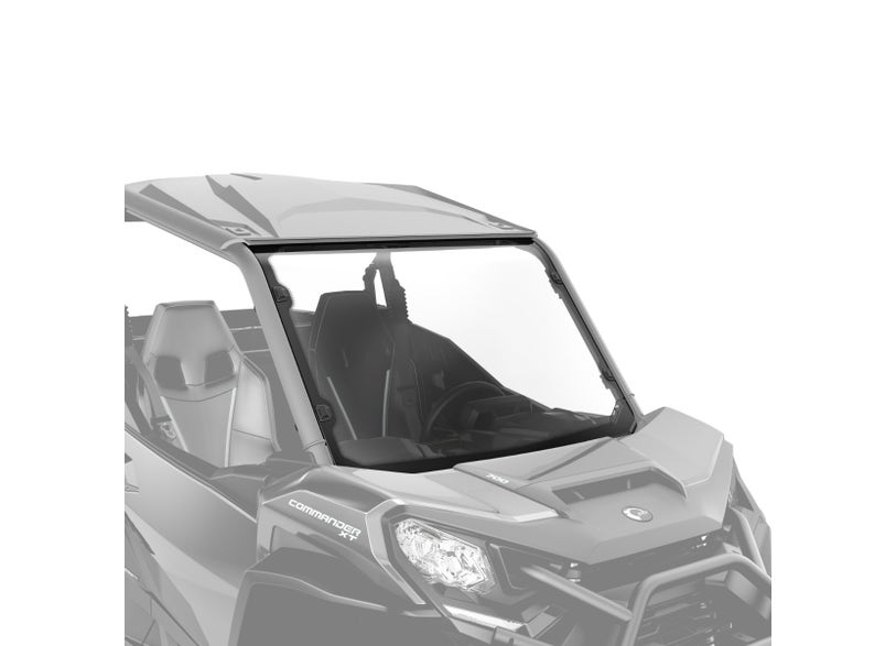 Can-Am hardcoated full windshield 715003656, manufacturer reference photo