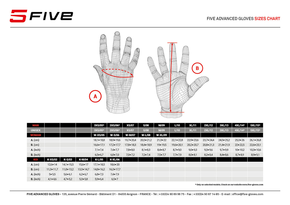 Five - RS3 EVO Gloves