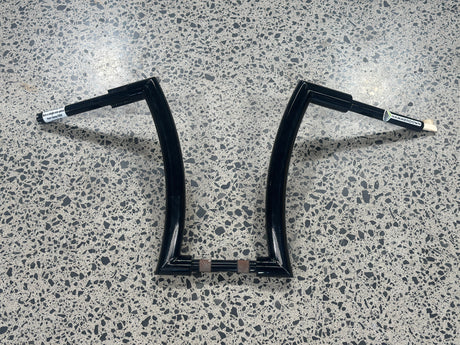 Hammerdown - 16"x1-3/4" Ape Hanger Black