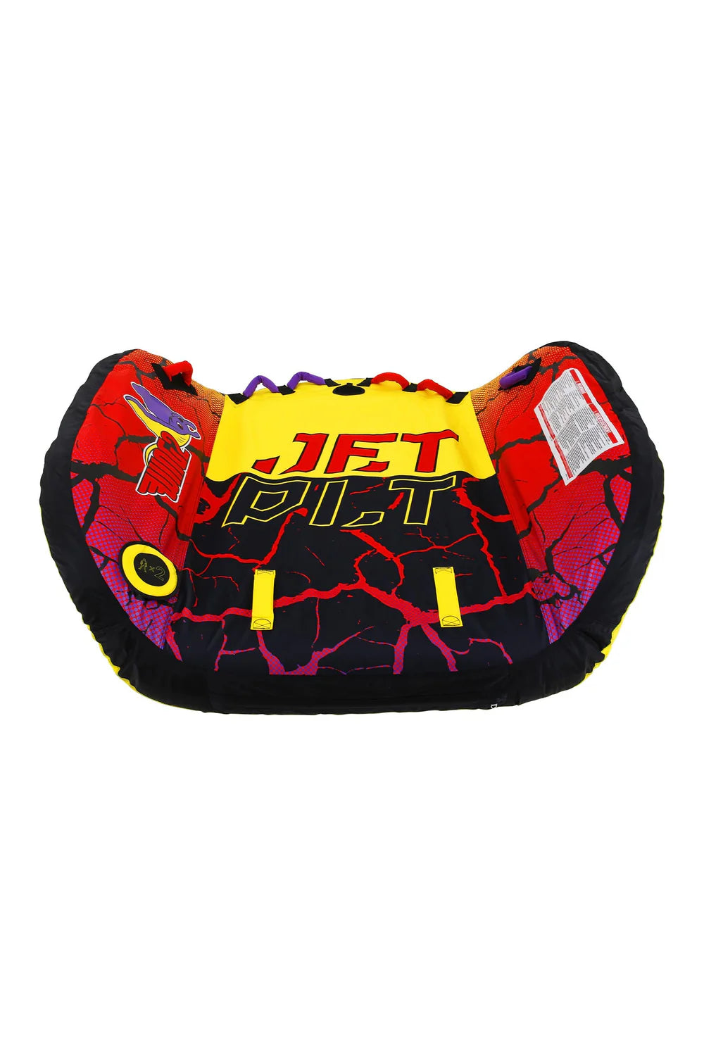 Jetpilot Wing 2 Person Towable Tube - Yellow/Red