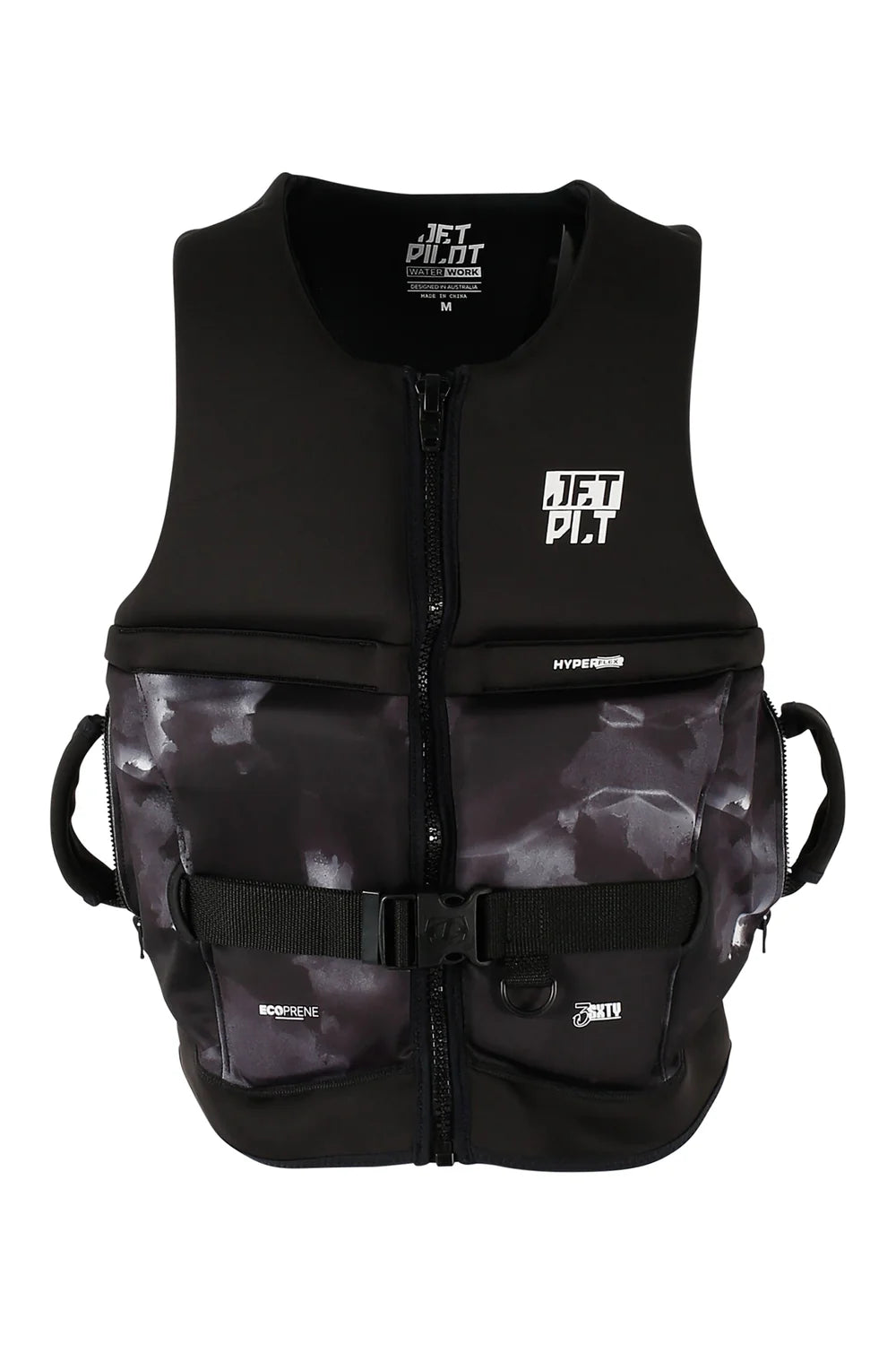Jet Pilot - 3SXTY Hyperflex S-Grip Life Jacket - Black