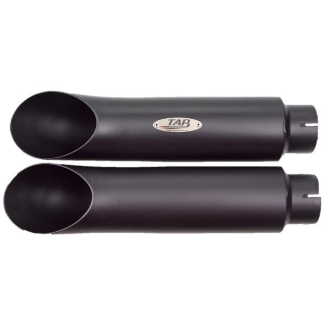 TAB Performance - V-Rod Turn Out - Slip On Non-Baffled (Black)