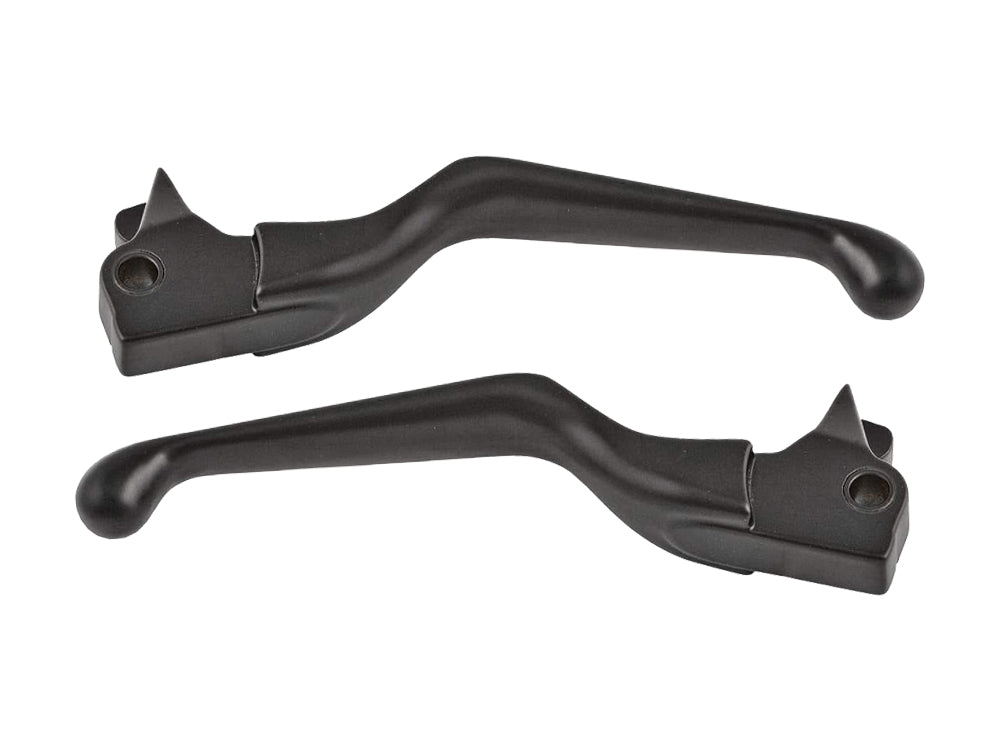 Black hand levers BAI-H07-0574B for Harley-Davidson