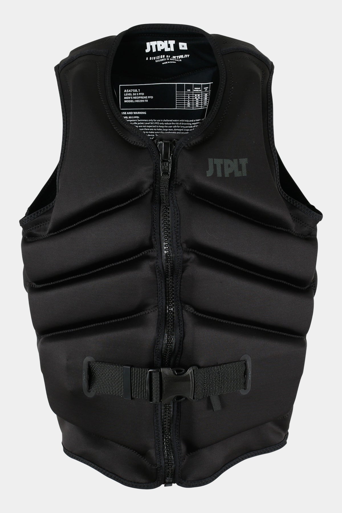 Jetpilot Freeride Life Jacket — Black front