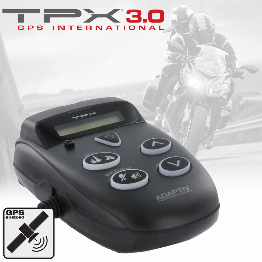 Adaptiv TPX 3.0 Pro GPS motorcycle radar detector