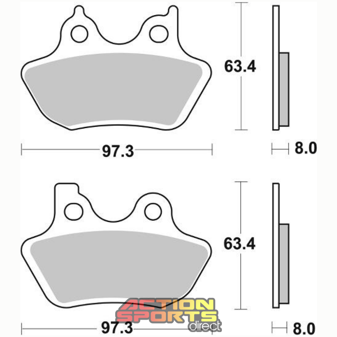 SBS - 826H.HS Brakepads