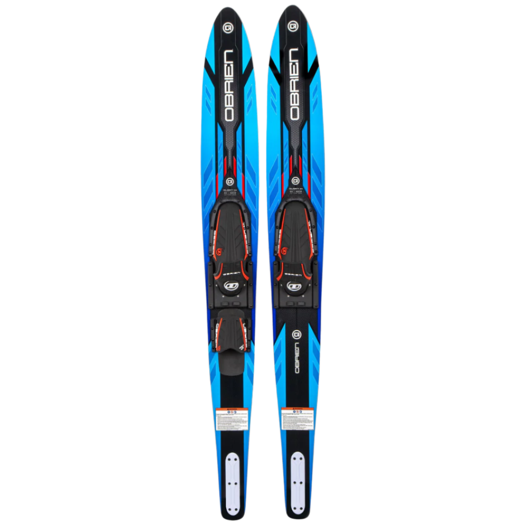 O'Brien - Celebrity Intermediate 64'' Water Skis Combo