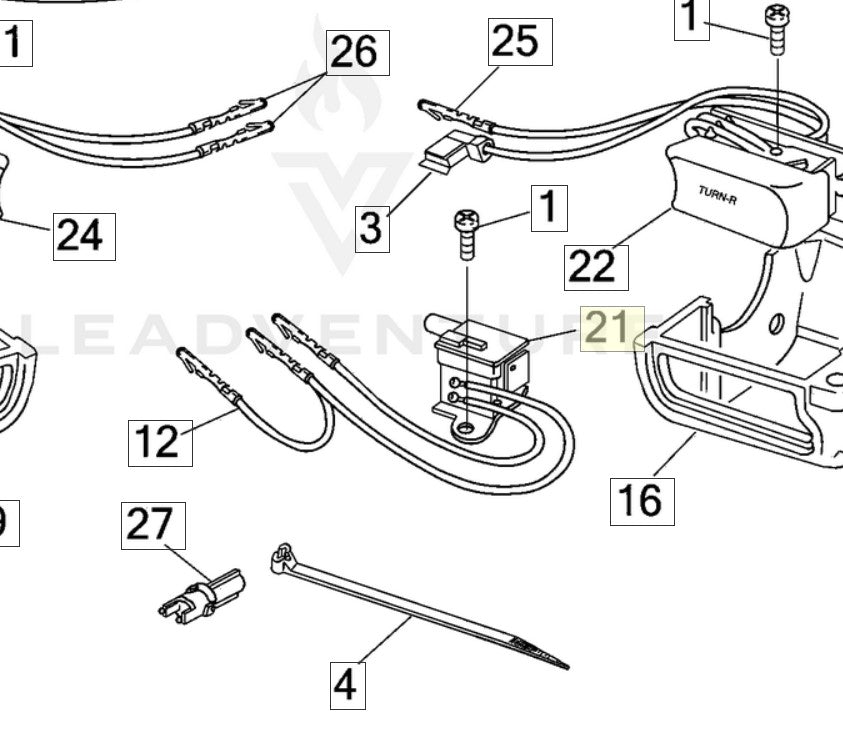 Drag Specialties - Front Brake Switch - 27-284