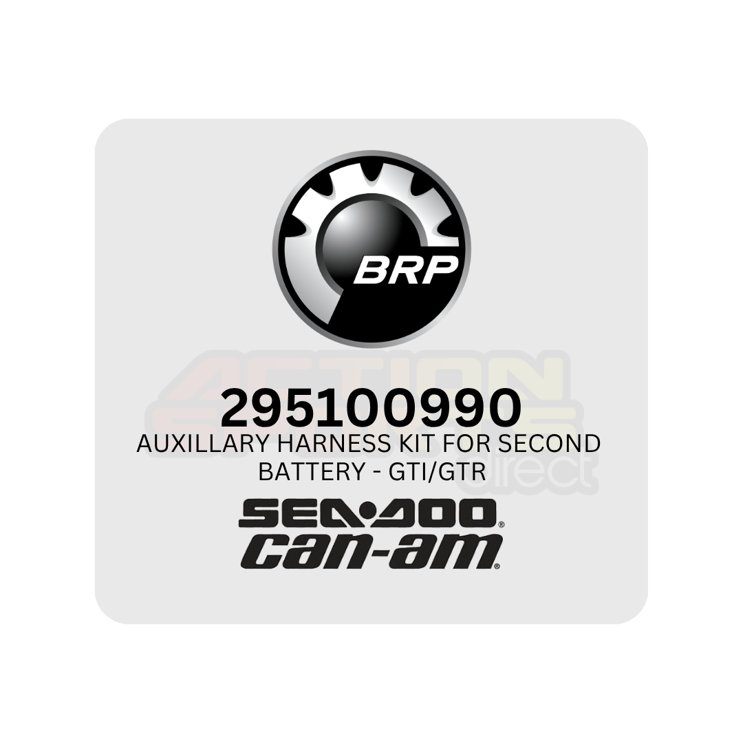 Sea-Doo - 295100990 - Auxillary Harness Kit for Second Battery - GTI/GTR
