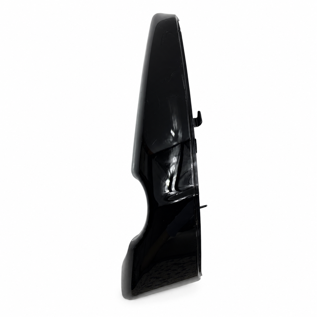 Reference image of Harley-Davidson right radiator trim cover 66158-07DH; this listing is for part 66158-09DH