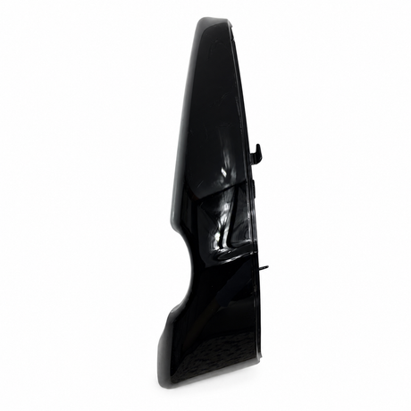Reference image of Harley-Davidson right radiator trim cover 66158-07DH; this listing is for part 66158-09DH