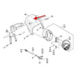 Parts diagram: 67700030DH headlight bracket is item 20 indicated by the red arrow; other components not included