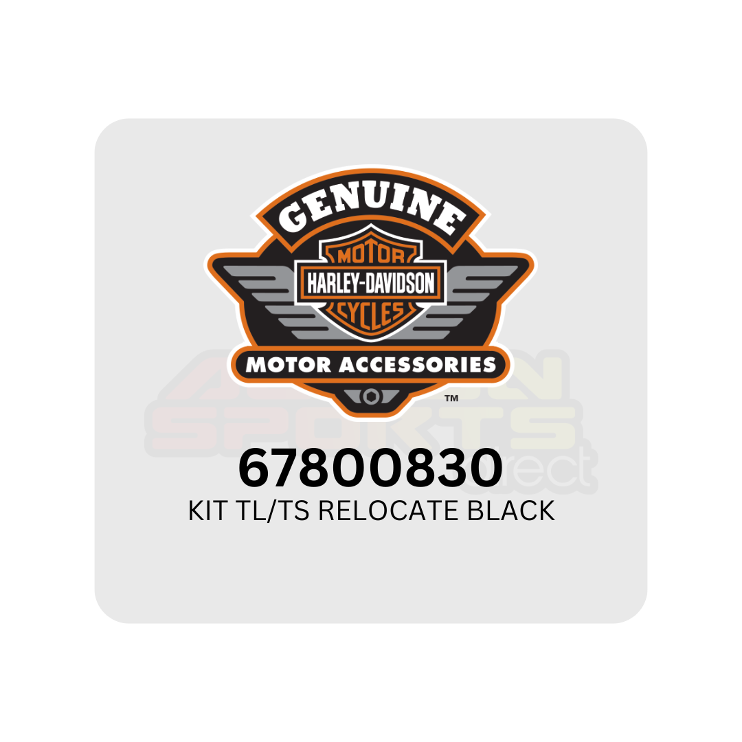 Harley Davidson - 67800830 - Kit TL/TS Relocate, Black