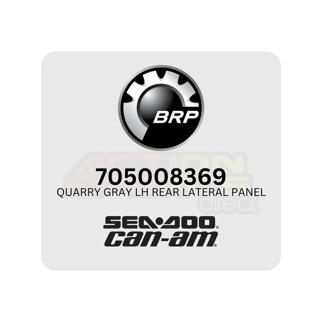 Can-Am - 705008369 - Quarry Gray LH Rear Lateral Panel