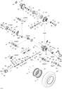 OEM Outlander front drive diagram – outer CV joint 705400154 is item 34 or 46; sold individually