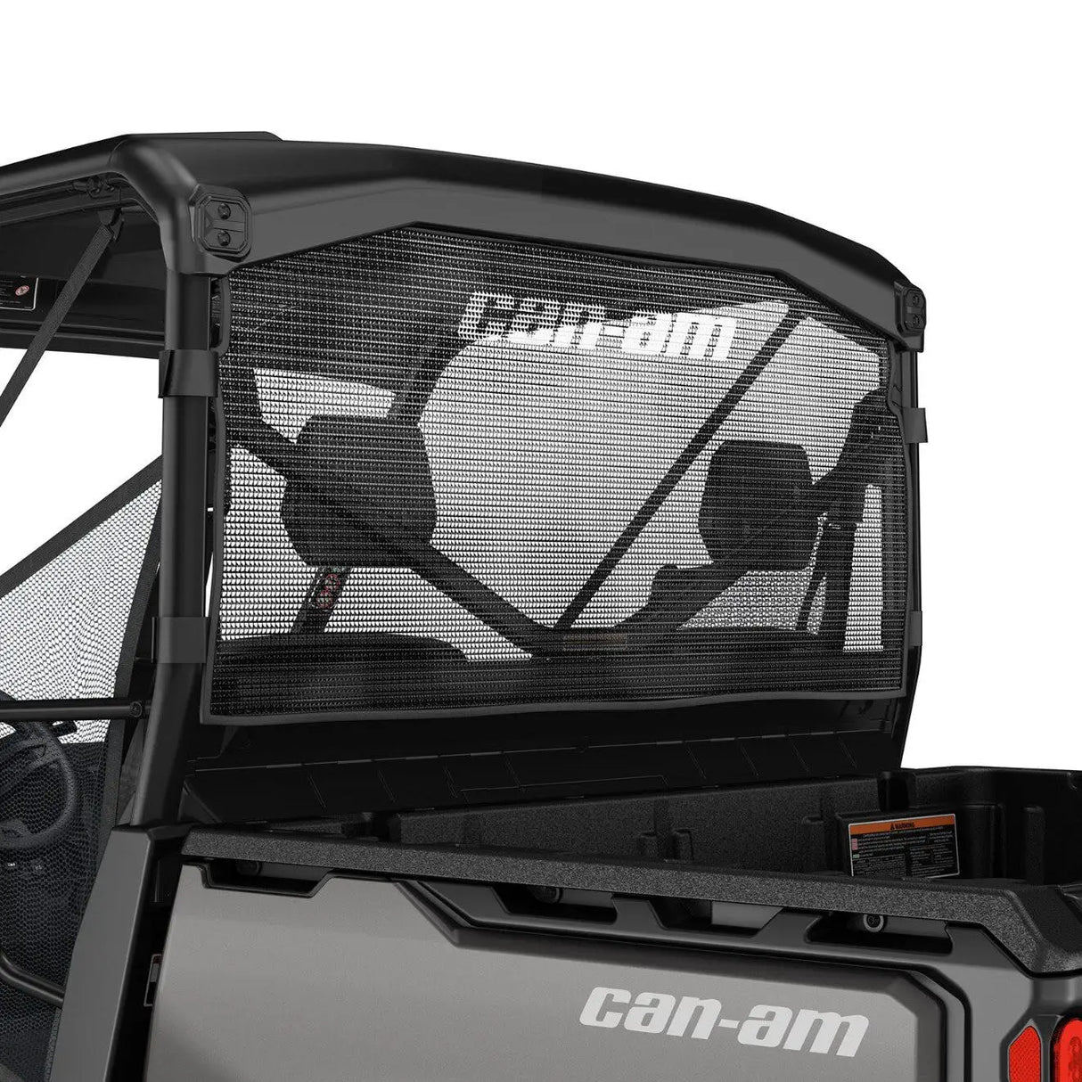 Can-Am - Defender Rear Mesh Wind Screen
