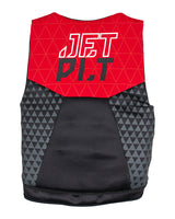 Jetpilot Cause youth red and black Level 50 jacket, rear view