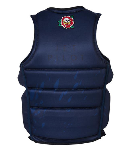Jetpilot X1 Boys Youth Life Jacket - Navy - back