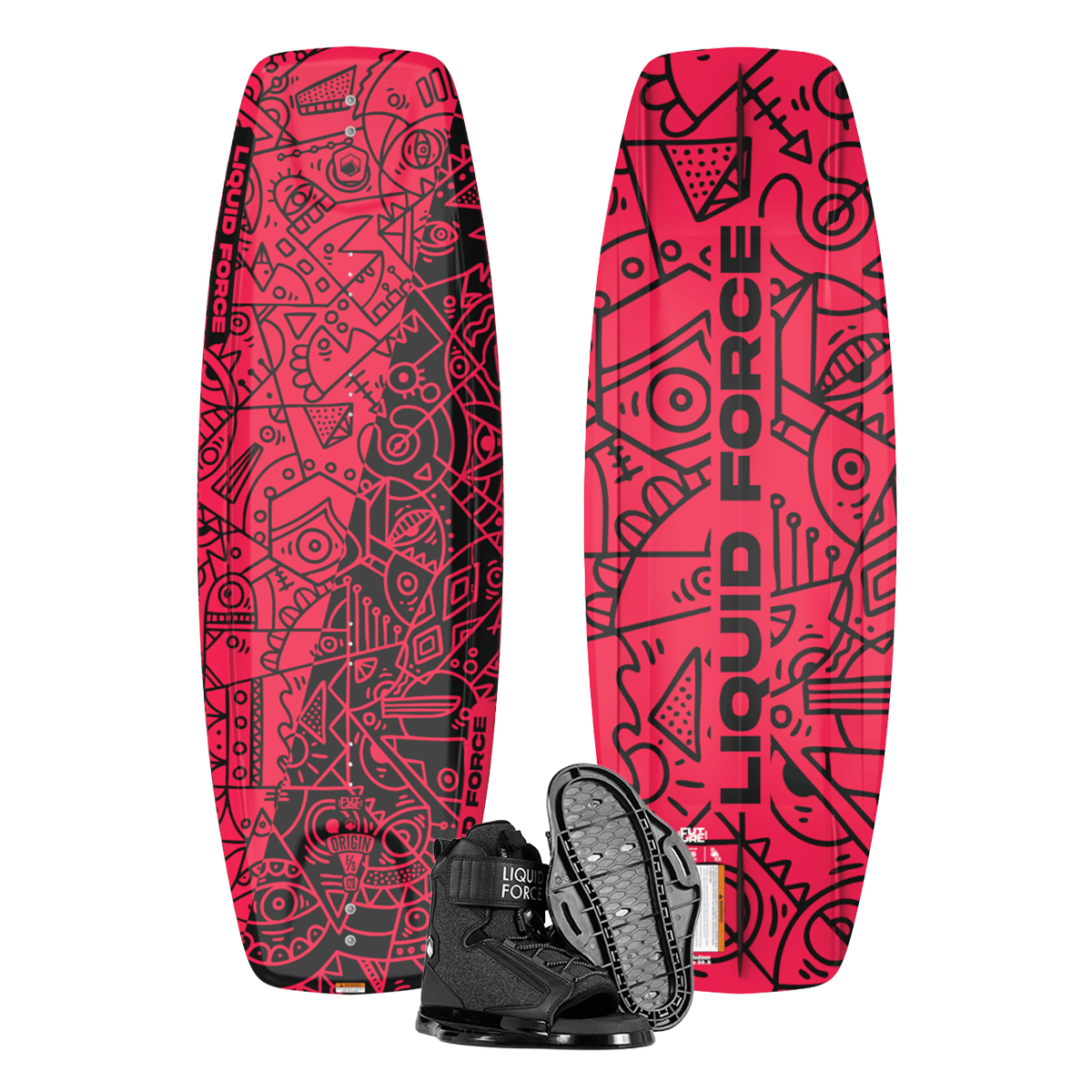 Liquid Force - 2026 Origin FS Wakeboard Bundle