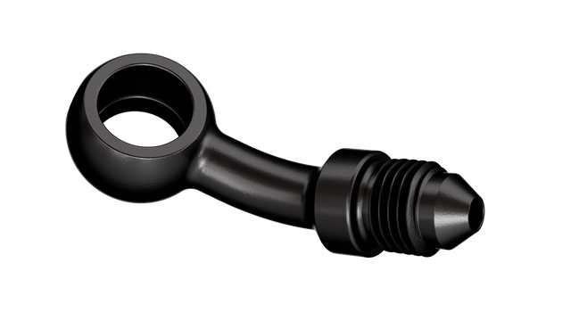 Goodridge 35° Brake Banjo Adaptor, Black – 593-03ZBK