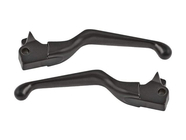 Black hand levers BAI-H07-0574B for Harley-Davidson
