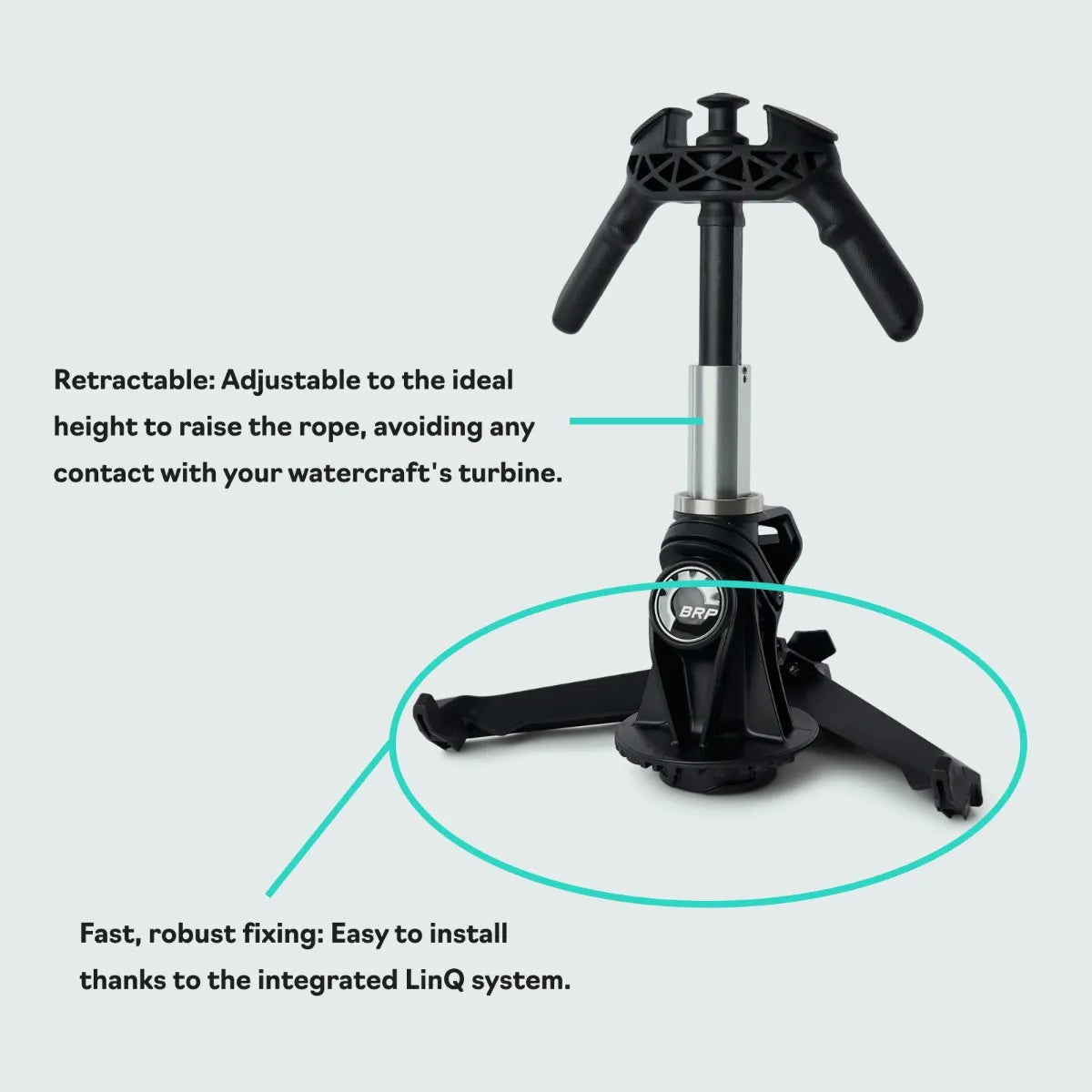 LinQ - Retractable Ski Pylon / Tow Pole
