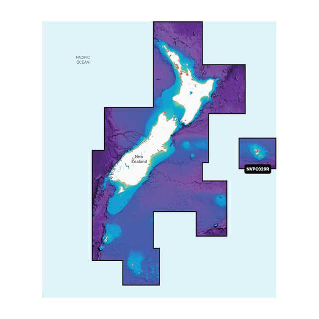 Garmin Navionics Vision+ NVPC029R New Zealand marine chart coverage