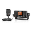 Garmin VHF 115i fixed-mount marine radio with microphone and bail mount