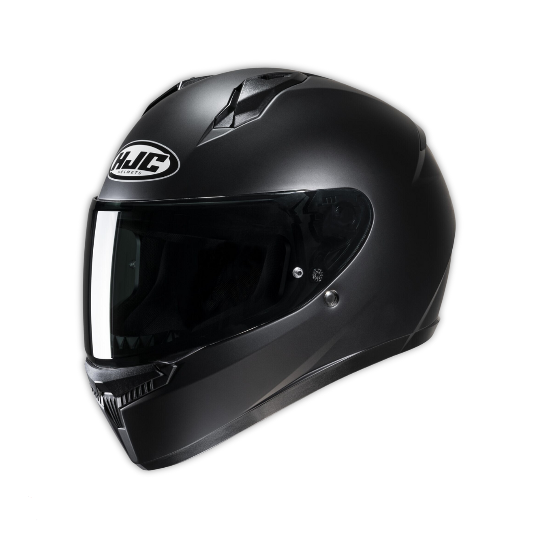 Matte Black Motorrad Helmets HJC C10 Matte Black Motorcycle