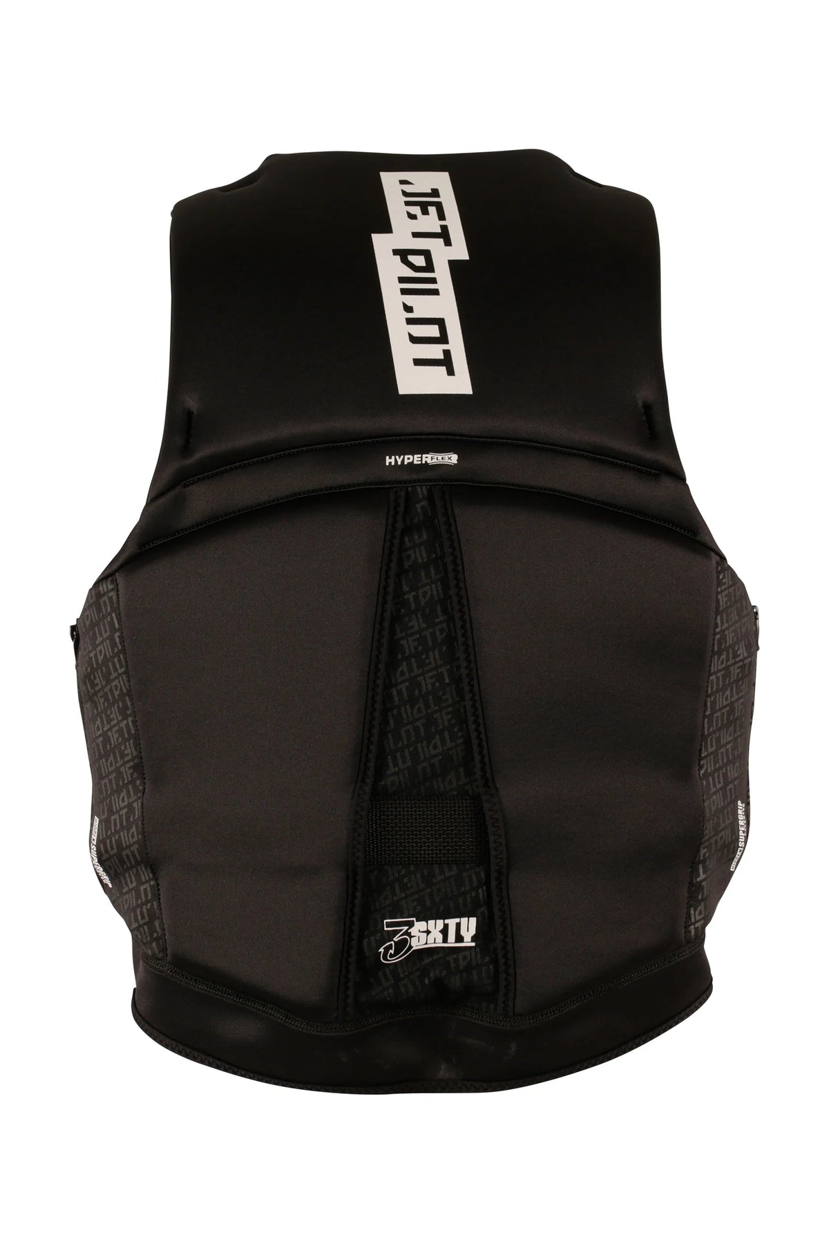 Jetpilot 360 Hyperflex Jet Ski Life Jacket — Black back