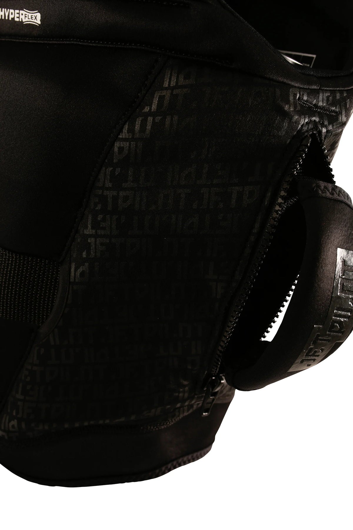 Jetpilot 360 Hyperflex Jet Ski Life Jacket — Black passenger handle