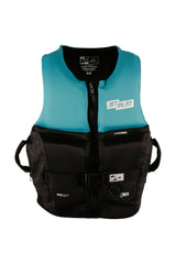 Jetpilot 360 Hyperflex Jet Ski Life Jacket — Teal handles extended