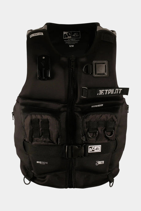 Jetpilot 360 Venture Jet Ski Life Jacket — Black front
