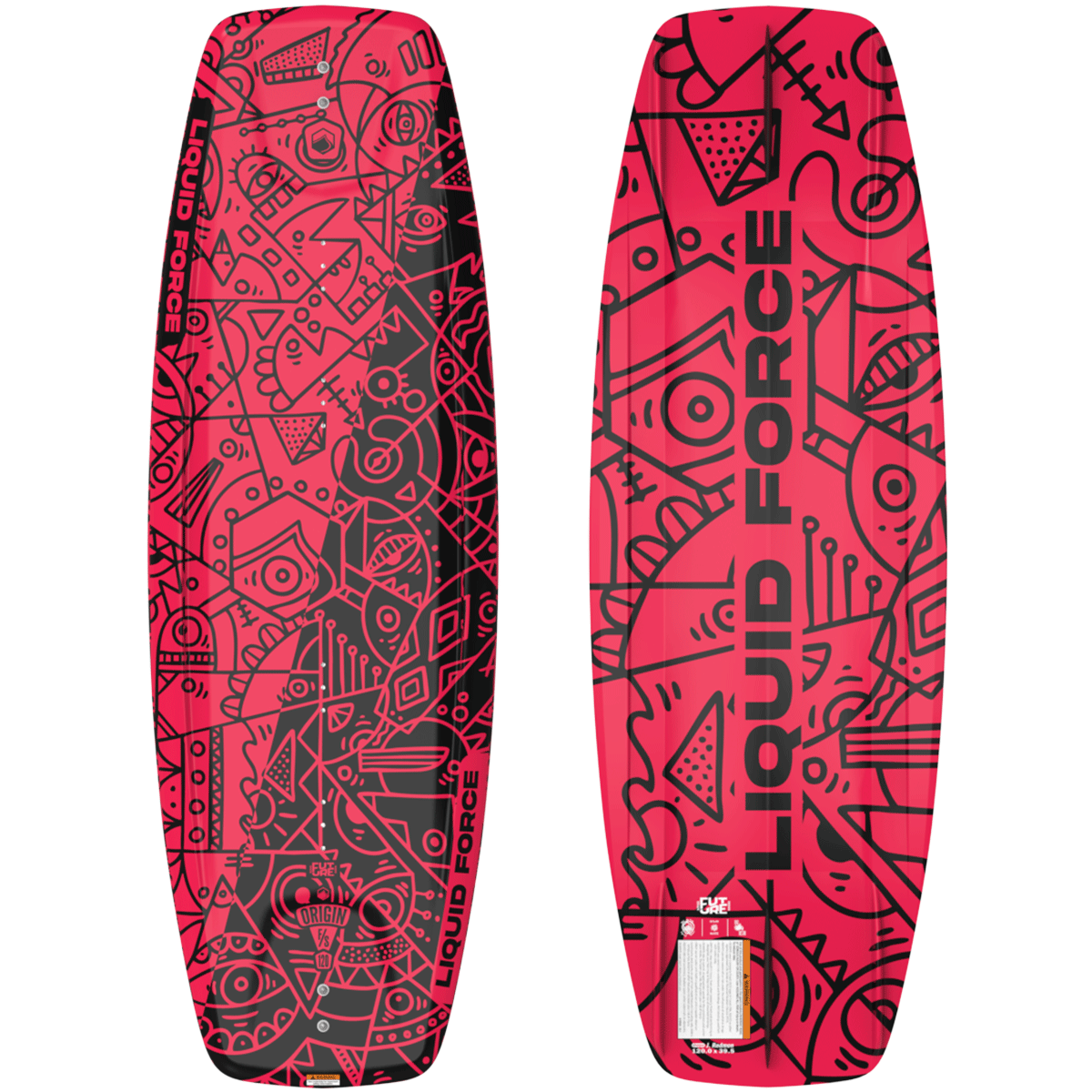Liquid Force - 2026 Origin FS Wakeboard 125