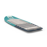 Liquid Force Launch foil board showing EVA deck pad and rear kick stop