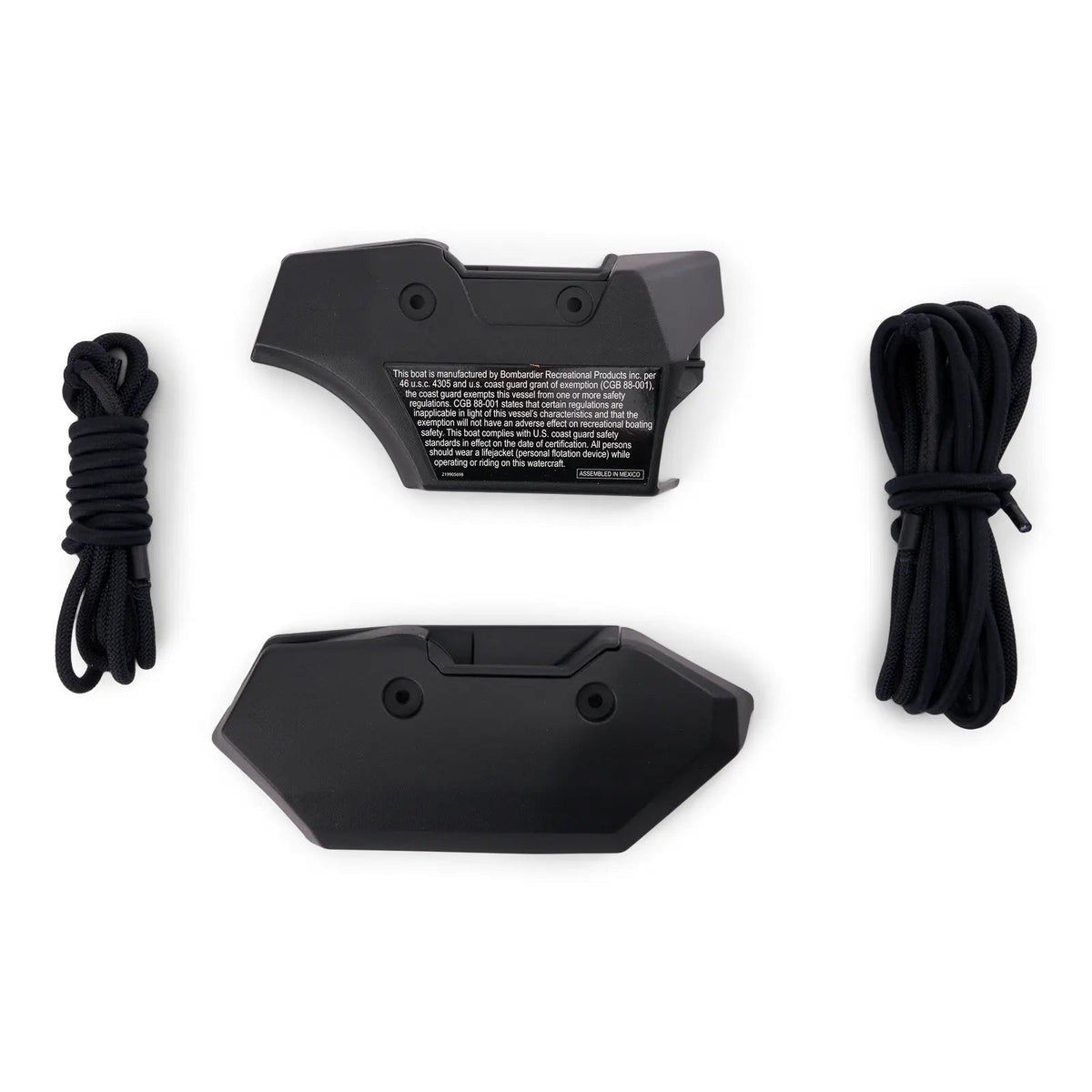 Sea-Doo Speed Tie 295100885 front and rear housings with mooring ropes