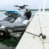 Sea-Doo Speed Tie 295100885 securing a watercraft alongside a dock