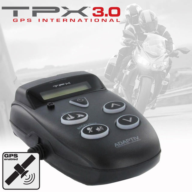 Adaptiv TPX 3.0 Pro GPS motorcycle radar detector