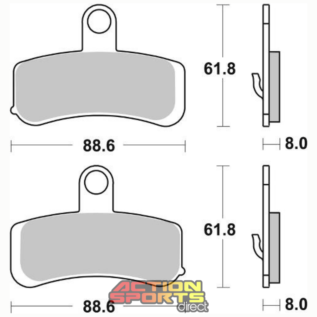 SBS - 853H.HS Brakepads