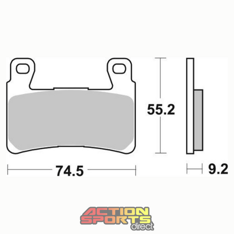 SBS - 860H.HS Brakepads