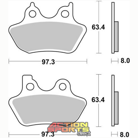 SBS - 826H.HS Brakepads