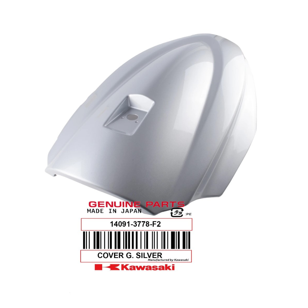 Kawasaki - 14091-3778-F2 - STX 15F Silver Cover – ASD NZ