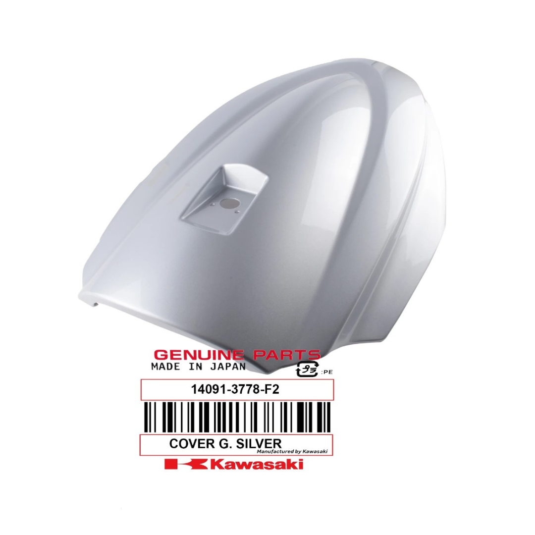 Kawasaki - 14091-3778-F2 - STX 15F Silver Cover