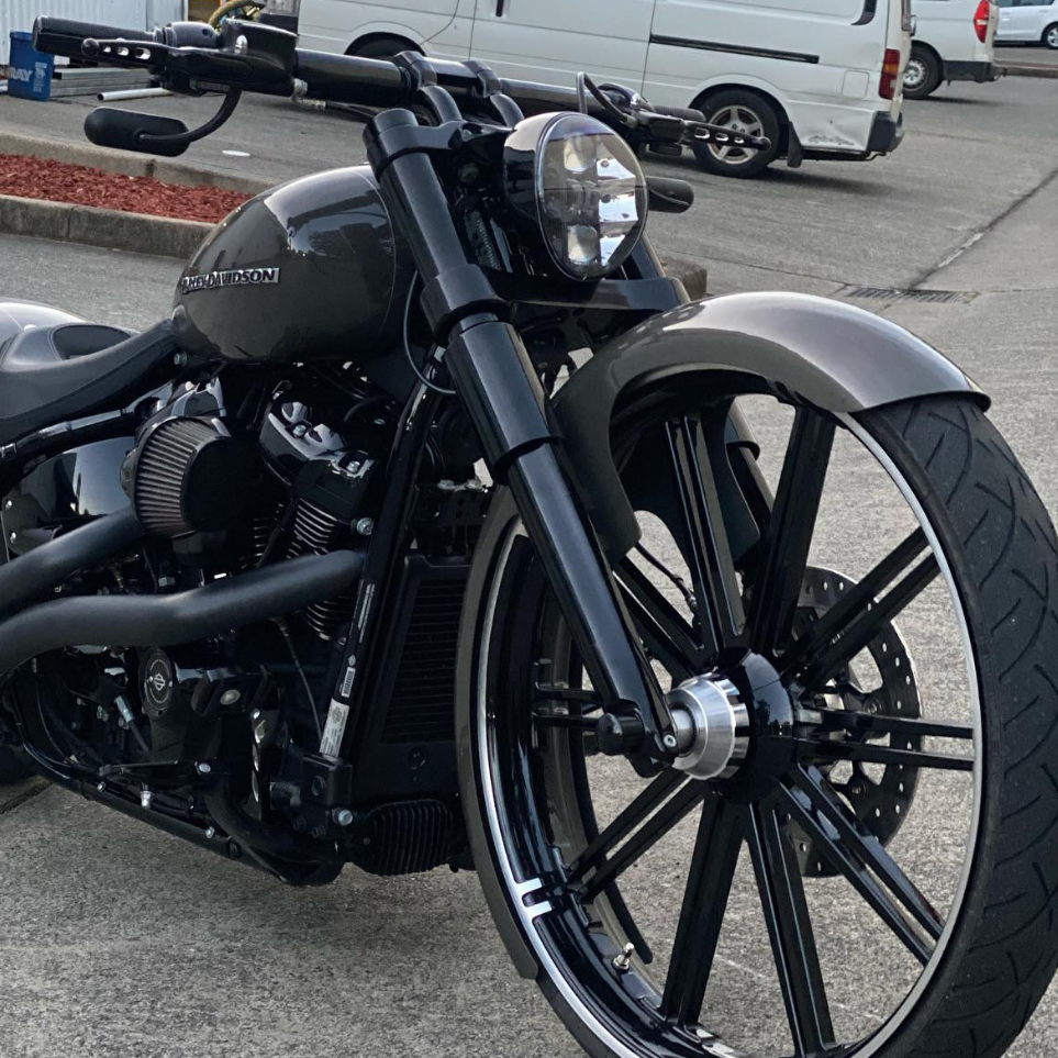 Harley breakout fork covers sales