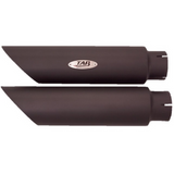 Tab Performance - V-Rod Slash Cut - Slip On Baffled (Black)